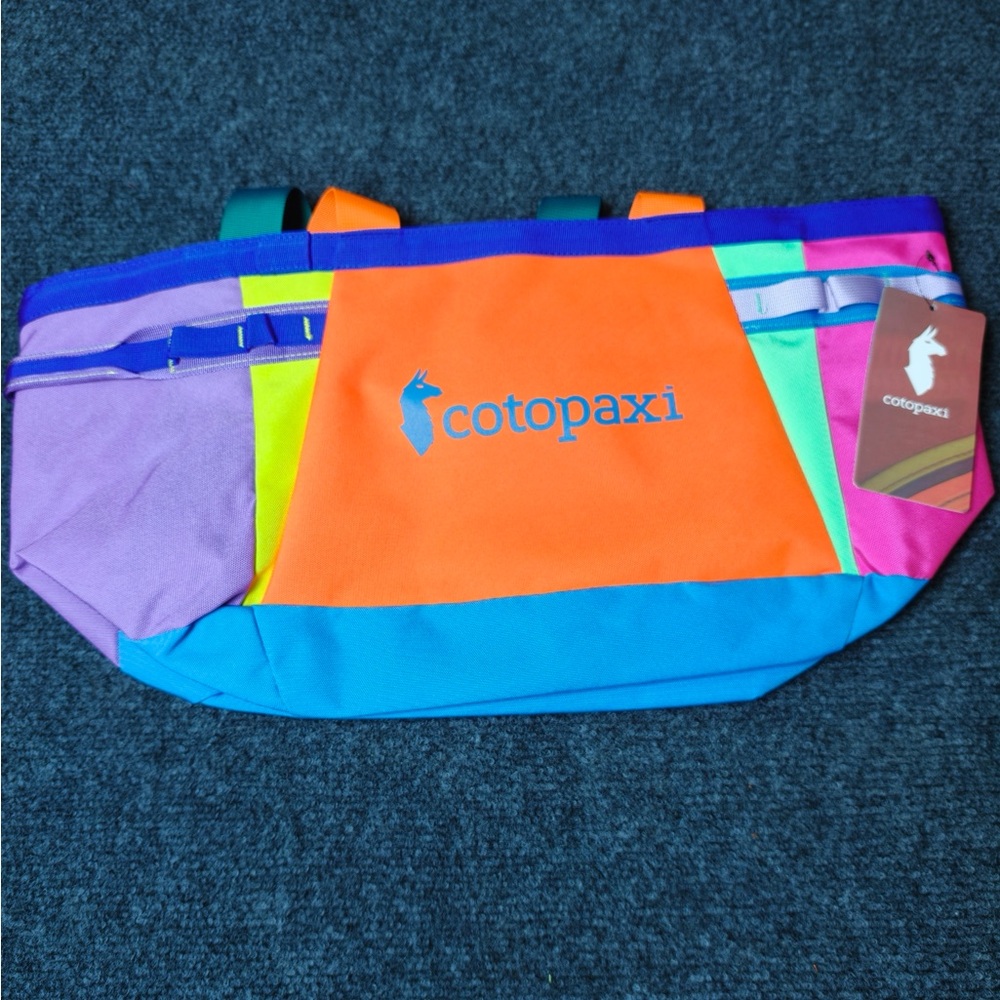Cotopaxi Multicolor Del dia 30L Tote - Picture 2 of 3